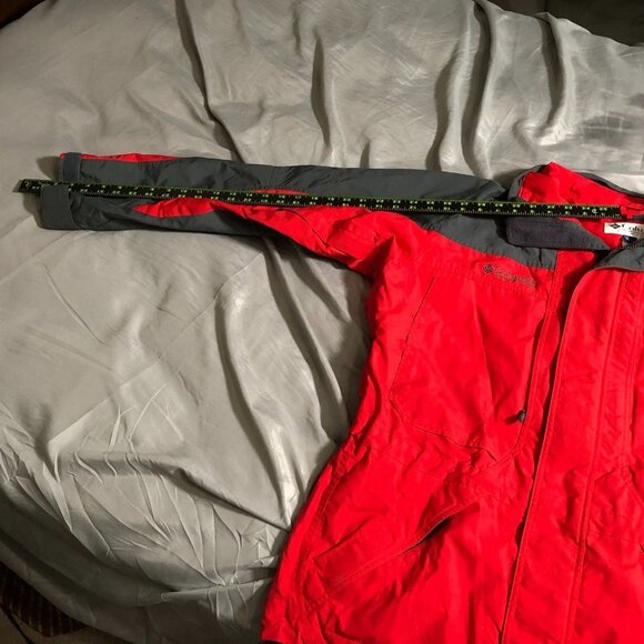 Columbia Men's Interchange Double Whammy  Jacket Shell Large Red Full Zip - Picture 9 of 16